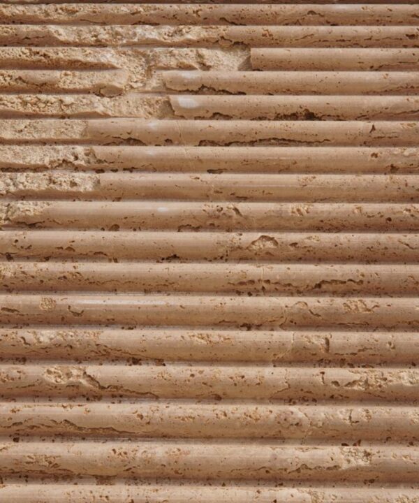 Borrowed Earth Collaborative Natural Stone Moire Panel