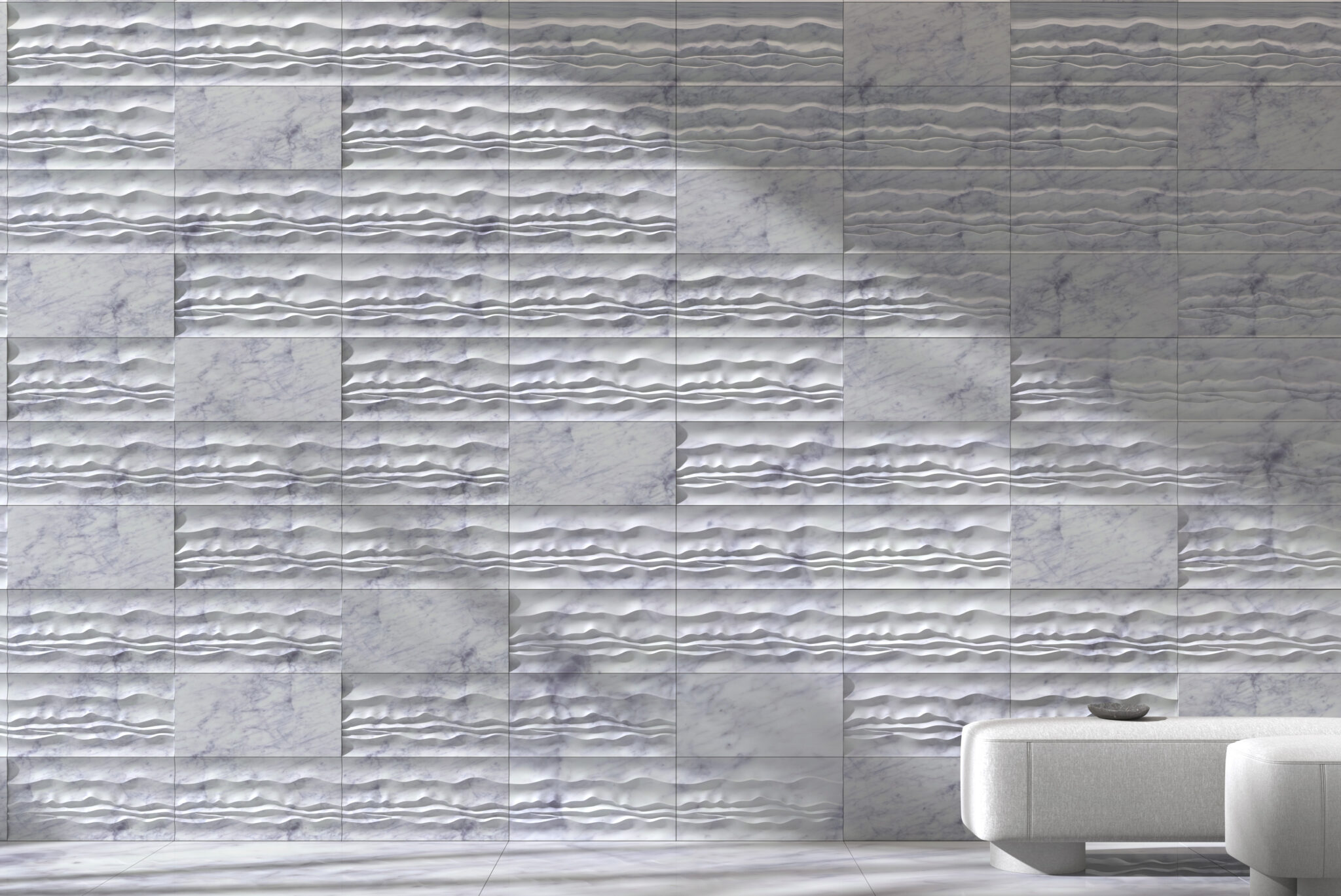 Flow Tile | Luxury Natural Stone Artistic Textured Dimensional Tile ...