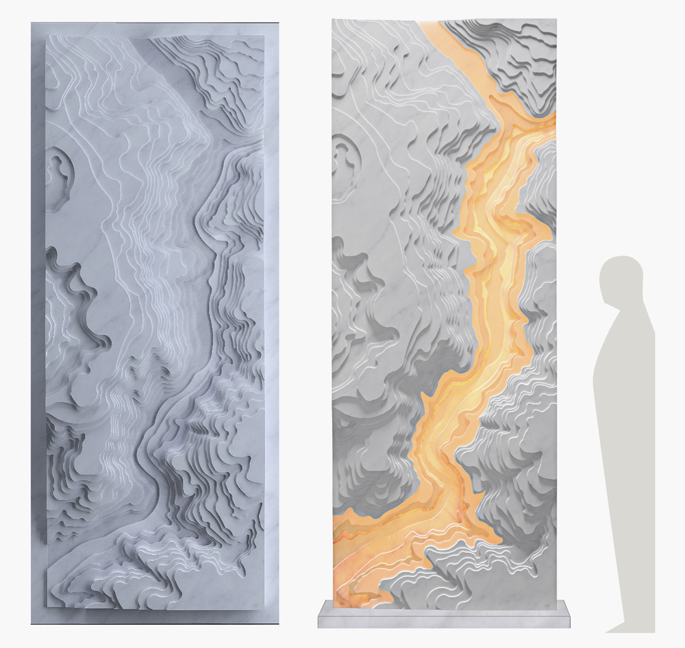 Borrowed Earth Collaborative Project CONTOUR, WOODRIDGE- Interiors Residential