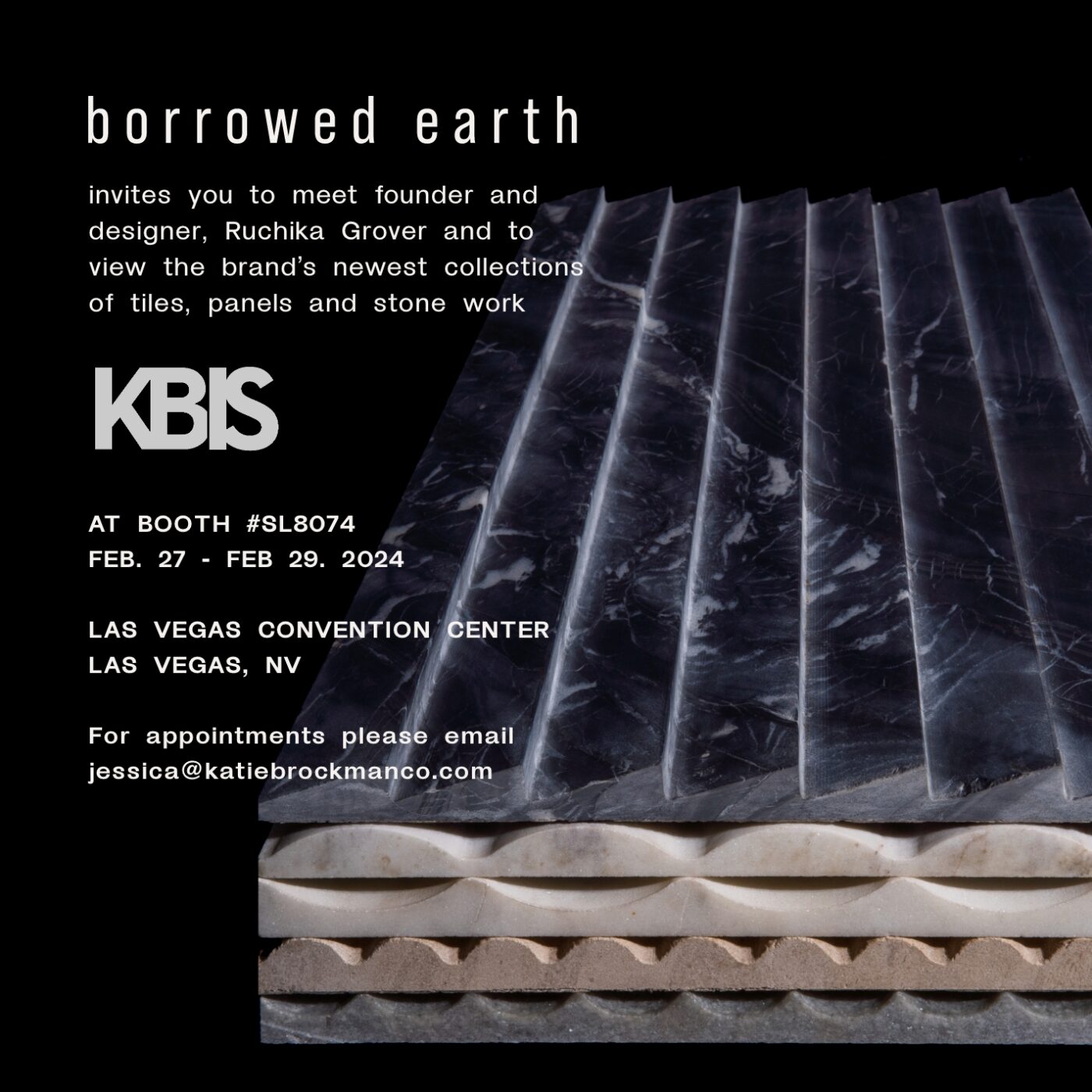 Borrowed Earth Collaborative KBIS Invite