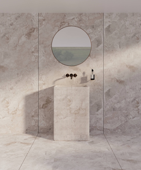 Freestanding Wash Basin - Flute