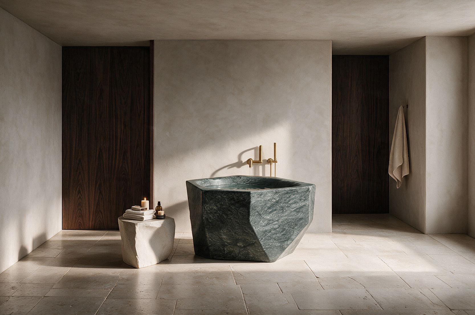Monolithic Tub - Geode