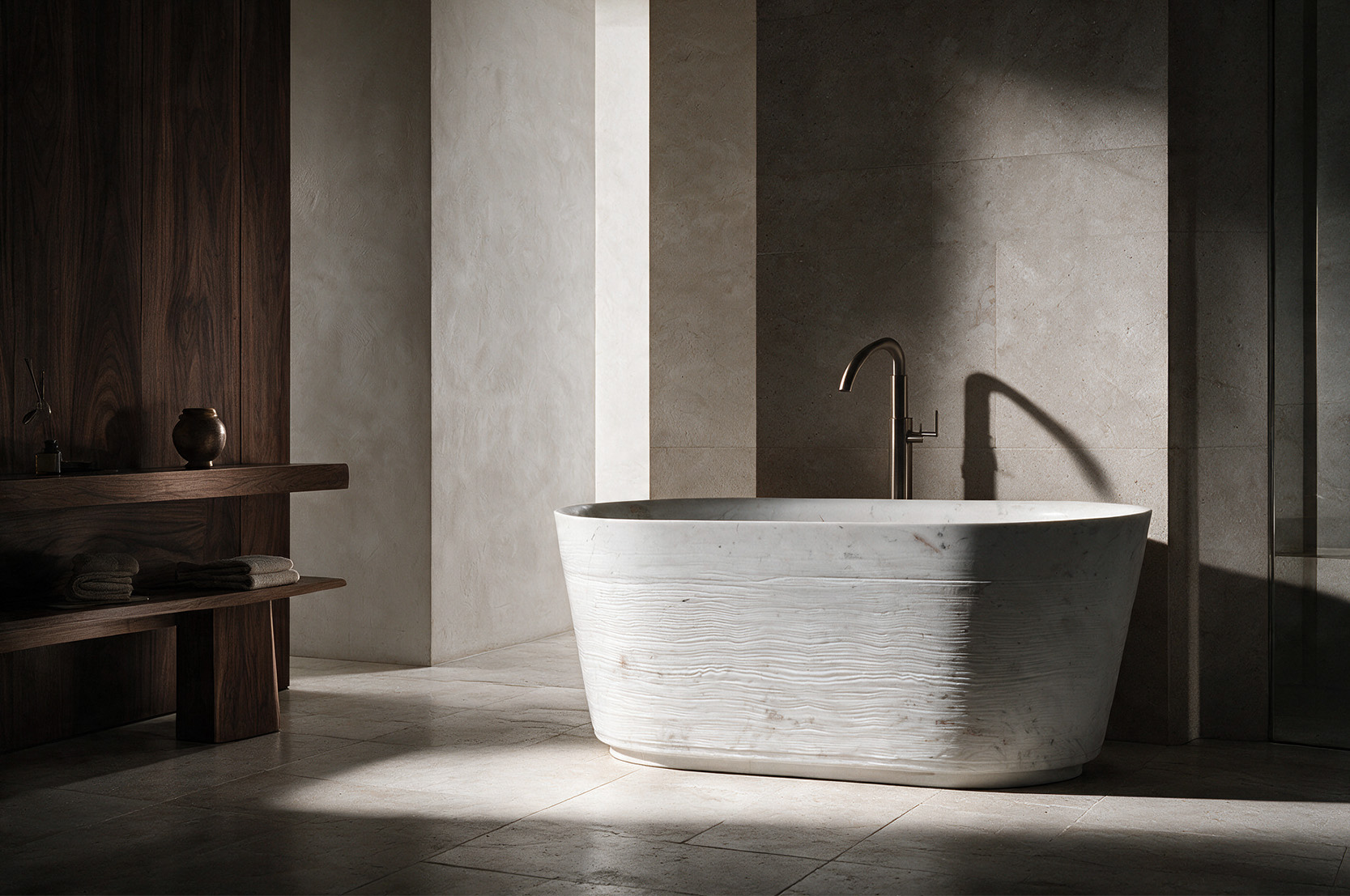 Monolithic Tub - Strata